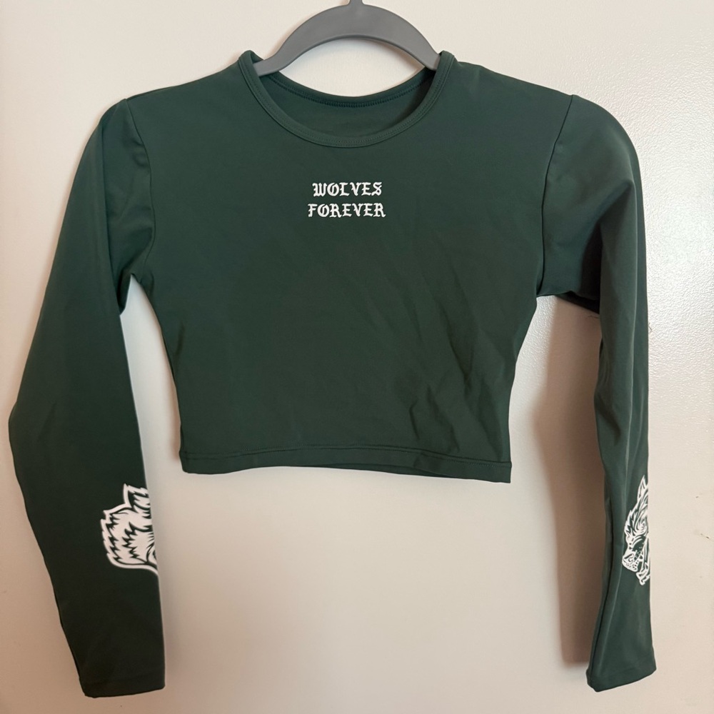 Darc Sport Forest Green Crop Top